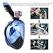 Snorkel Mask 2.0,Airbay New 180°Panoramic Full Face View and Easy Breath Surface Diving Design, Action GoPro Camera Compatible, Anti Fog & Anti Leak Snorkeling for Adult and Youth