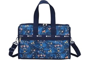 LeSportsac Carousel Chords Deluxe Medium Weekender Crossbody Bag, Style 4318/Color E480, Whimsical Playful Design – Adorable 