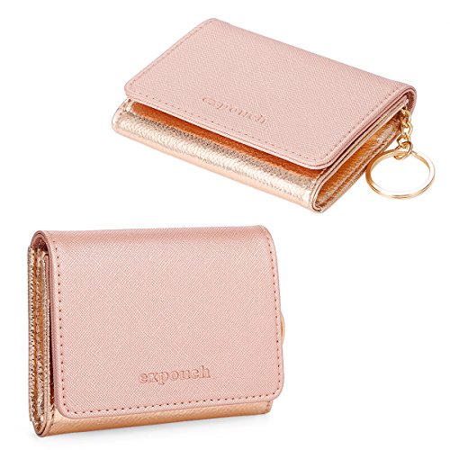 rose gold coin purse