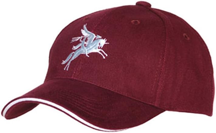 British Airborne Forces BASEBALL CAP Paratrooper England Great Britain Army Bellerophon riding flying horse Pegasus