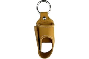 PU Leather Inhaler Travel Case Portable Holder for Daily Use and Indoor Activities with Metal Buckle Inhaler Covers