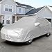 Big Ant Car Cover,Breathable Waterproof Car Covers All Weather Full Size Outdoor Snow Cover Custom Fit Sedan Up to 190 Inches-Sliver