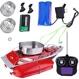 Viferr Poisson Appât De Bateau, En Acier Inoxydable Télécommande En Plein Air Marque Nouveau Poisson Leurre Bateau De Pêche Outil Appât Coulée Yacht Eu Plug
