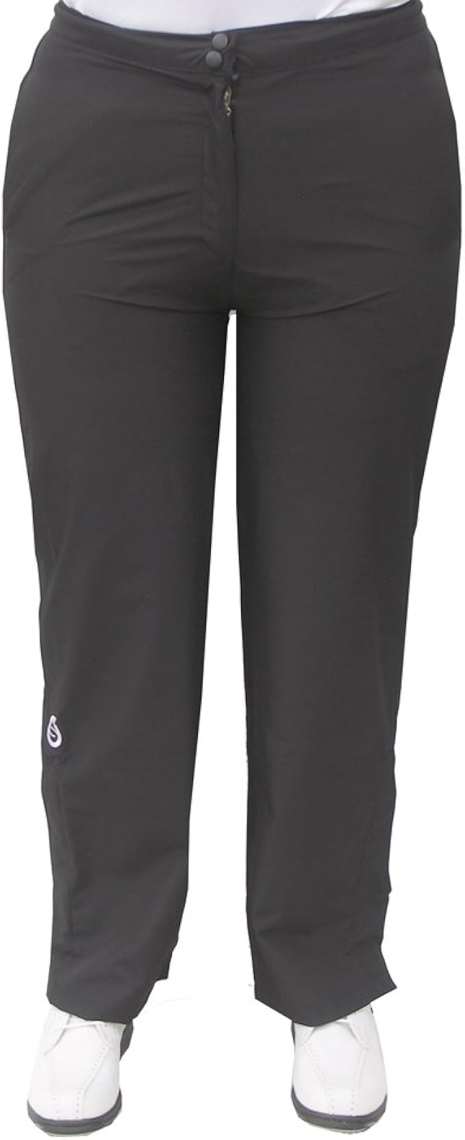 Sunderland Bergen Ladies Golf Waterproof Rain Trousers in Black