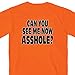 Hot Leathers Can You See Me Now 100% Cotton Double Sided Printed Biker T-Shirt