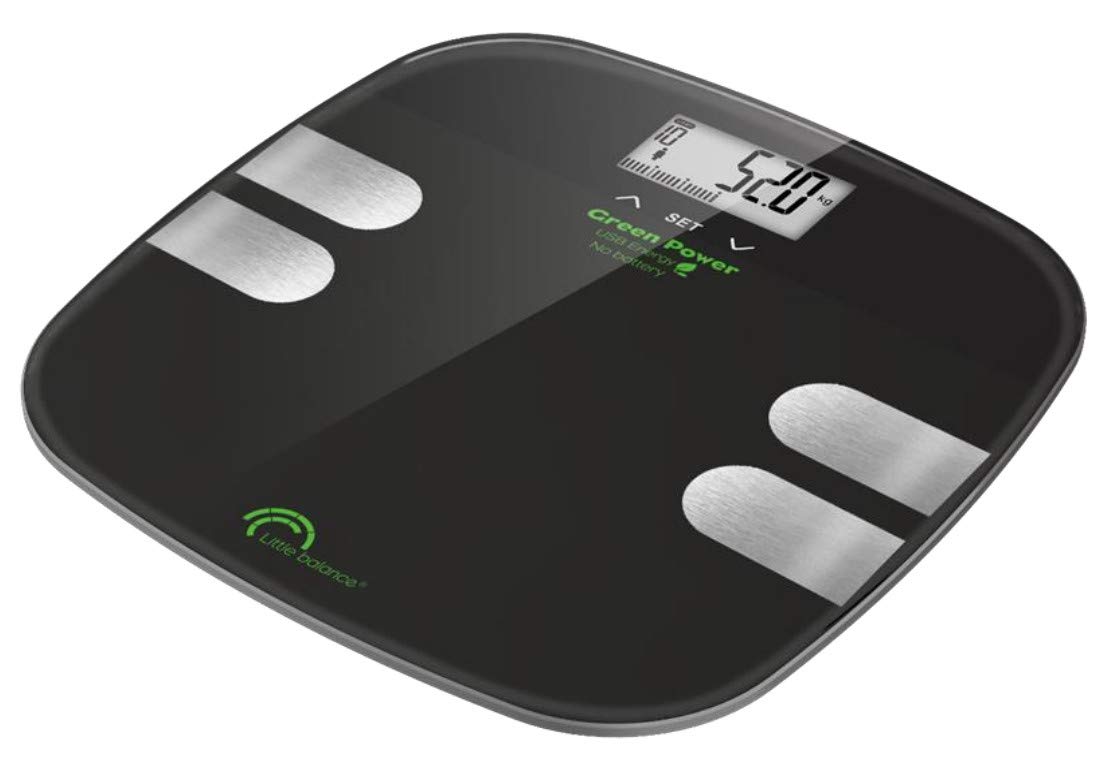 Little Balance 8230 Bathroom Scale, Black