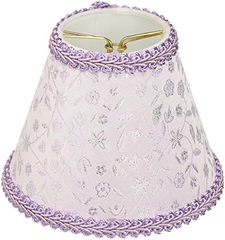 Silly Bear Lighting Lilac Bloom Chandelier Shade, Lavender