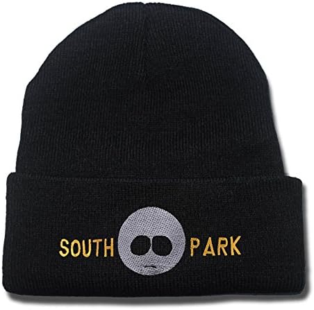 DEBANG South Park Logo Beanie Fashion Unisex Embroidery Beanies Skullies Knitted Hats Skull Caps