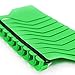 Livestock Identification One-piece Ear Tags for Goats Sheep Cattle Cows Pigs 50 Packs TPU Precision Ear Tags (Green)