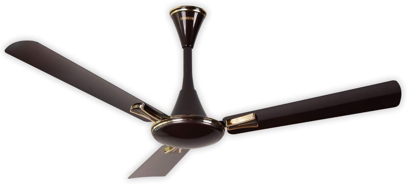 Luminous Audie 1200mm 70-Watt Ceiling Fan (Cocoa Brown)
