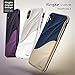 Ringke Wave Case Compatible with iPhone X iPhone 10, Qi Wireless Charge Compatible Dual Layer Heavy Duty Textured Shock Absorbent Drop Resistant Protection Design Cover - Metallic Purple