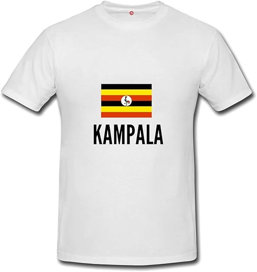 Tshirt KAMPALA CITY white Amazon.ca Clothing & Accessories