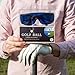 Original Golf Ball Finder Glasses, Blue Tinted Lens Illuminates White, Comes with Carry Pouch, Gift for Golfing Men & Women – ThumbsUp!