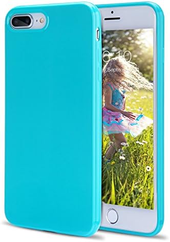 iPhone 8 Plus Case for Girls, iPhone 7 Plus Case, FGA Sugar Candy Cute Shockproof Anti-scratch Slim-fit Solid Color Flexible Soft TPU Gel Case for iPhone 8 Plus(2017), iPhone 7 Plus(2016)(Green)