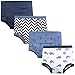 Hudson Baby Unisex Baby Cotton Training Pants, Blue Whales, 3 Toddler