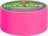 Duck Tape Solid Colours Neon Pink 48mm x 13.7m Duck Brand Repair Craft view 2