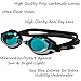 JNW Direct Premium Comfort Swim Goggles for Men, Women & Kids, Best Anti Fog + UV Protection, Waterproof and No Leak Adult Swimming Goggle Set, Includes BONUS Case and 3 Adjustable Nose Bridges