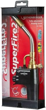Rothenberger Super-Fire 2 Brazing Torch with Instant Ignition 1750°C view 2