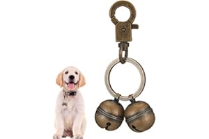 Bsdurable Copper Bells for Dog Collars bell for dog collar pet supplies bell dog training. Bell for dog collar pet supplies bell dog training、Halloween gifts, Christmas gifts-1pc