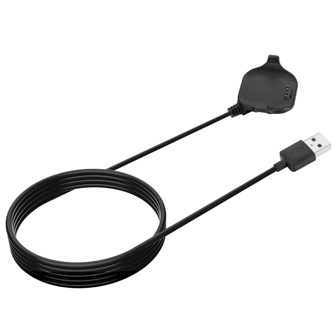 LOKEKE for Garmin Forerunner 25 USB Charging Cable Dock, Replacement USB Charger Charging Cable Dock For Garmin Forerunner 25 Small GPS Running Watch