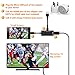 MHL Micro USB to HDMI Cable Adapter, MHL to HDMI Adapter, MHL 5pin & 11pin to HDMI 1080P Video Graphic Converter, Cable Adapter with Video Audio Output