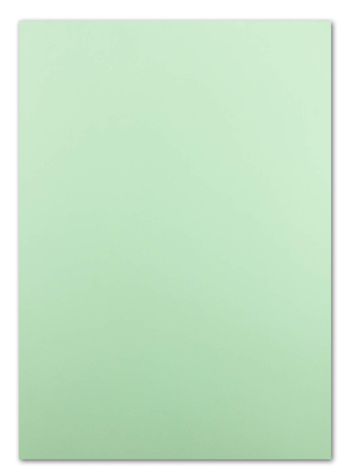 FarbenFroh by GUSTAV NEUSER 100x DIN A4 paper - Mint green (green) - 110 g/m² - 21 x 29.7 cm - Clay paper Photo cardboard Craft paper Clay cardboard - FarbenFroh