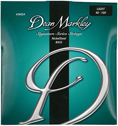 Dean Markley NickelSteel Signature Bass Guitar Strings, 40-100, 2602A, Light
