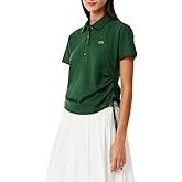 Lacoste Womens Slim Fit Adjustable Pique Polo Shirt