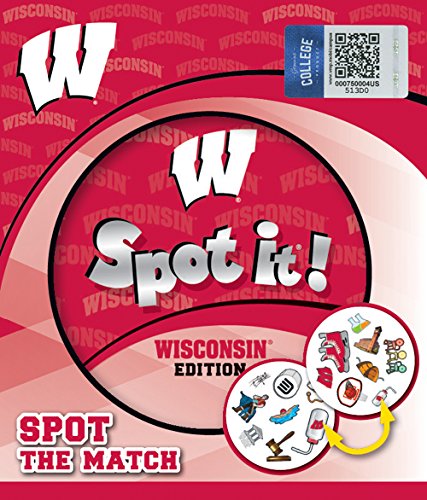MasterPieces NCAA Wisconsin Badgers Spot It! Game