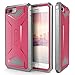 iPhone 8 Plus Case, iVAPO iPhone 7 Plus Cases [Armor Series] Impact Resistant iPhone 8 Plus Cover Full-Body Protection iPhone Case with Built-in Screen Protector for Apple iPhone 8 Plus [Pink/Gray]