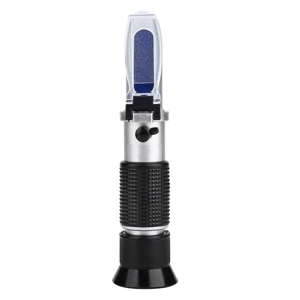 ATC Antifreeze Refractometer, with Manual Calibration Button, Glycol Antifreeze Refractometer, RZ115 Freezer Point Checking for Measurement