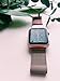Milanese Loop For Apple Watch 38mm , Smooth Stainless Steel Band Freely Fully Magnetic Closure Clasp Metal Strap Replacement Bracelet for IWatch Series 3/2/1 Nike+ Sport and Edition (Rose Gold)