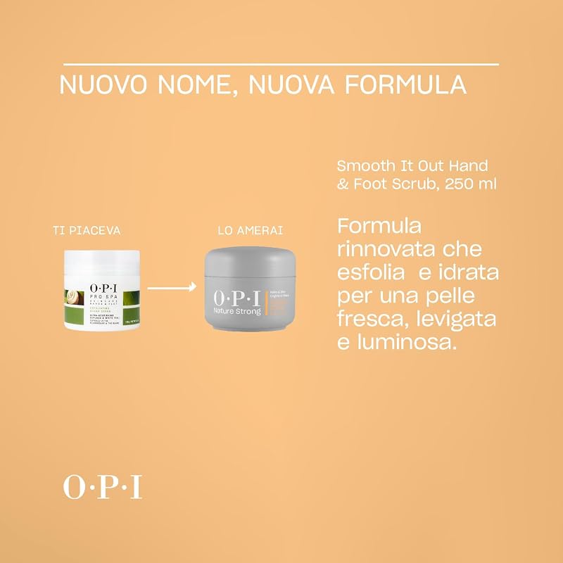 Nature Strong Skincare Smooth It Out Hand & Foot Scrub – Scrub Esfoliante Mani E Piedi - Per pelle levigata e luminosa - 250 ml
