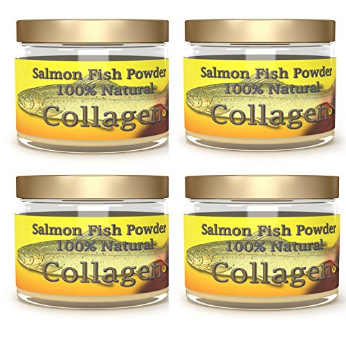 SALCOLL COLLAGEN Marine Collagen - Salmon Collagen for Joint Pain, Rheumatoid Arthritis, Osteoporosis - Aids Tissue, Cartilage & Bone Regeneration to Improve Energy, Mobility & Vitality - 4 x 1.23 Oz SALCOLL COLLAGEN Marine Collagen - Salmon Collagen for Joint Pain, Rheumatoid Arthritis, Osteoporosis - Aids Tissue, Cartilage & Bone Regeneration to Improve Energy, Mobility & Vitality - 4 x 1.23 Oz