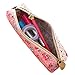 Polytree 4pcs Retro Flower Floral Lace Pencil Pen Case Cosmetic Makeup Bag Zipper Pouch Purse