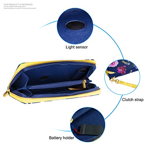 image for Tiny Orange Cell Phone Case, Wallet, Pouch, Bag, Little Purse for Wome