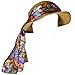 Wrapables Vibrant 100% Silk Long Scarf 51