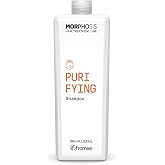 FRAMESI Morphosis Purifying Anti-Dandruff Shampoo, Dry Scalps, 33.8 Fl Oz | Tea Tree Oil &amp; Salicylic Acid, Anti-Itch &amp; Irritation, Oil Control, Citrus &amp; Green Tea Scent, Vegan, Color-Safe, Sulfate-Free