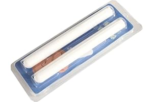 NUHUI 2 Pcs Diatomite Moisture Absorbing Stick Desiccant Clean Water Absorption Rod Drying Sticks Cleaning Toys with Blister Packaging for Laboratory/Home