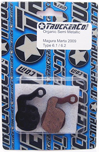 Organic Semi-Metallic brake pads Magura 6.1 6.2 Louise 2007 +, Louise Bat, Louise Carbon Julie 2009+, Julie HP, Marta 2009+, Marta SL, Marta SL Mag Magnesium Marta FR, Marta Raceline SL, Brake Force One