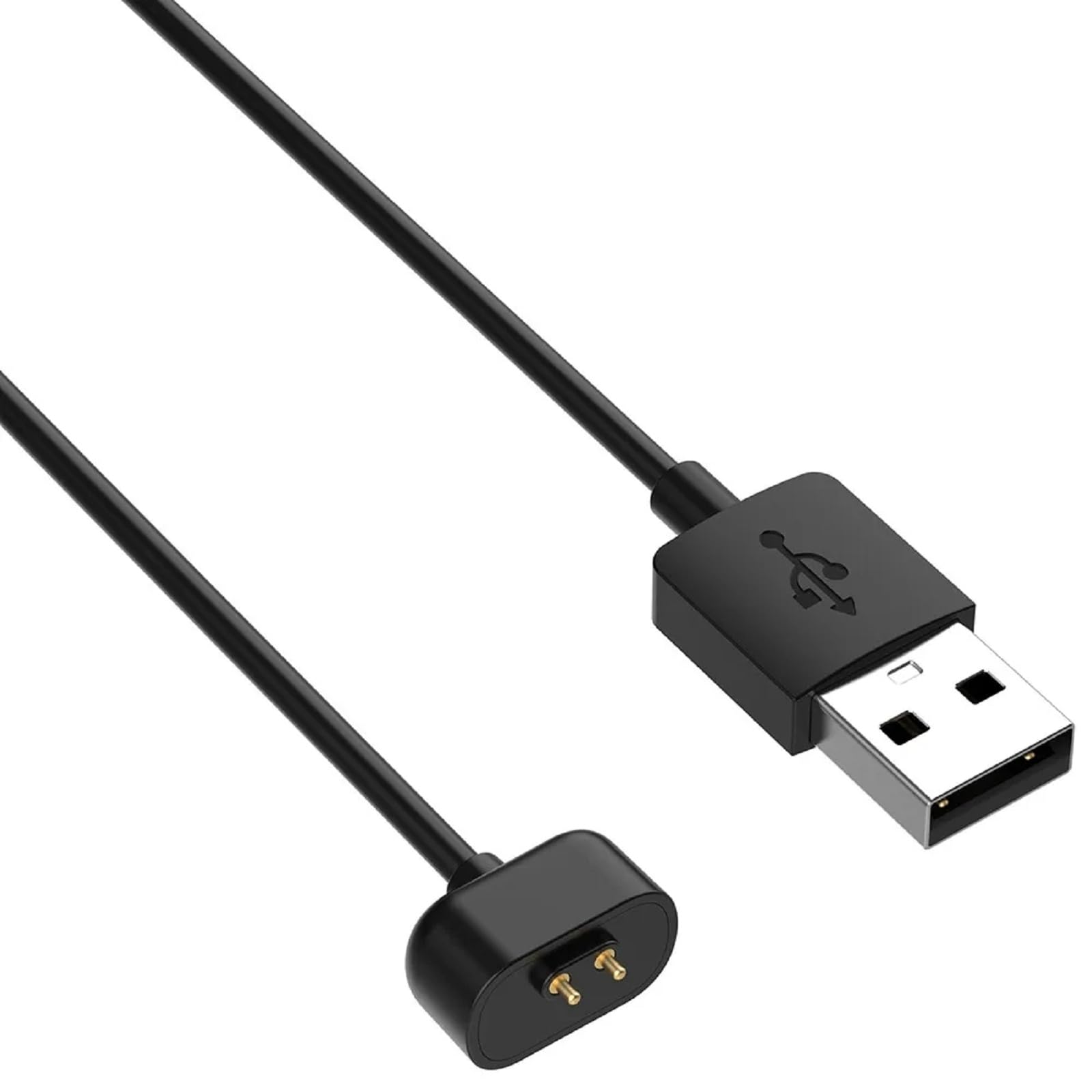 KUSINHOKA Charger Compatible with Amazfit Band 7 Cable,3.3FT/1M USB Portable Magnetic Replacement Charging Dock Station Cable,Black