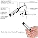 KOBWA Bluetooth Headset HM2000,Bluetooth Stereo V4.1 Noise Cancelling, Hands-free with Clip on Design Perfect for Working Out and Outdoor Activities Compatible with most Bluetooth-enabled devices