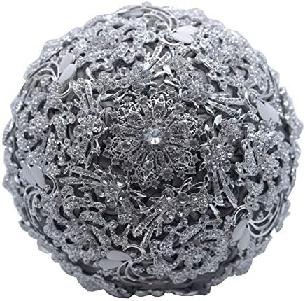 ウェディング 造花 バラ 結婚式 撮影 ダイヤモンドの花嫁の花の結婚式の供給を保持します 雑誌 枯れない花 手作り プレゼント Color Grey