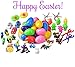 QIJUN Easter Eggs 30 Surprise Eggs with 30 Mini Toys Filled with Novel Assemble Toys Boy and Girl Party Favor