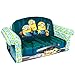 Marshmallow Furniture, Children's 2 in 1 Flip Open Foam Sofa, Despicable Me Minions