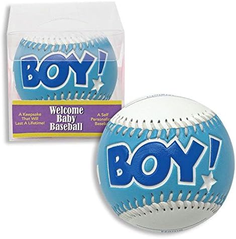 It's a Boy Baseball Baby Birth Announcement Sports Keepsake