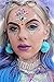 HITOP Face Jewels, 6 Pack Mermaid Tattoos with Gel, Rhinestone Rave Body Jewels Festival Face Gems Christmas Party Favors for Girls Women