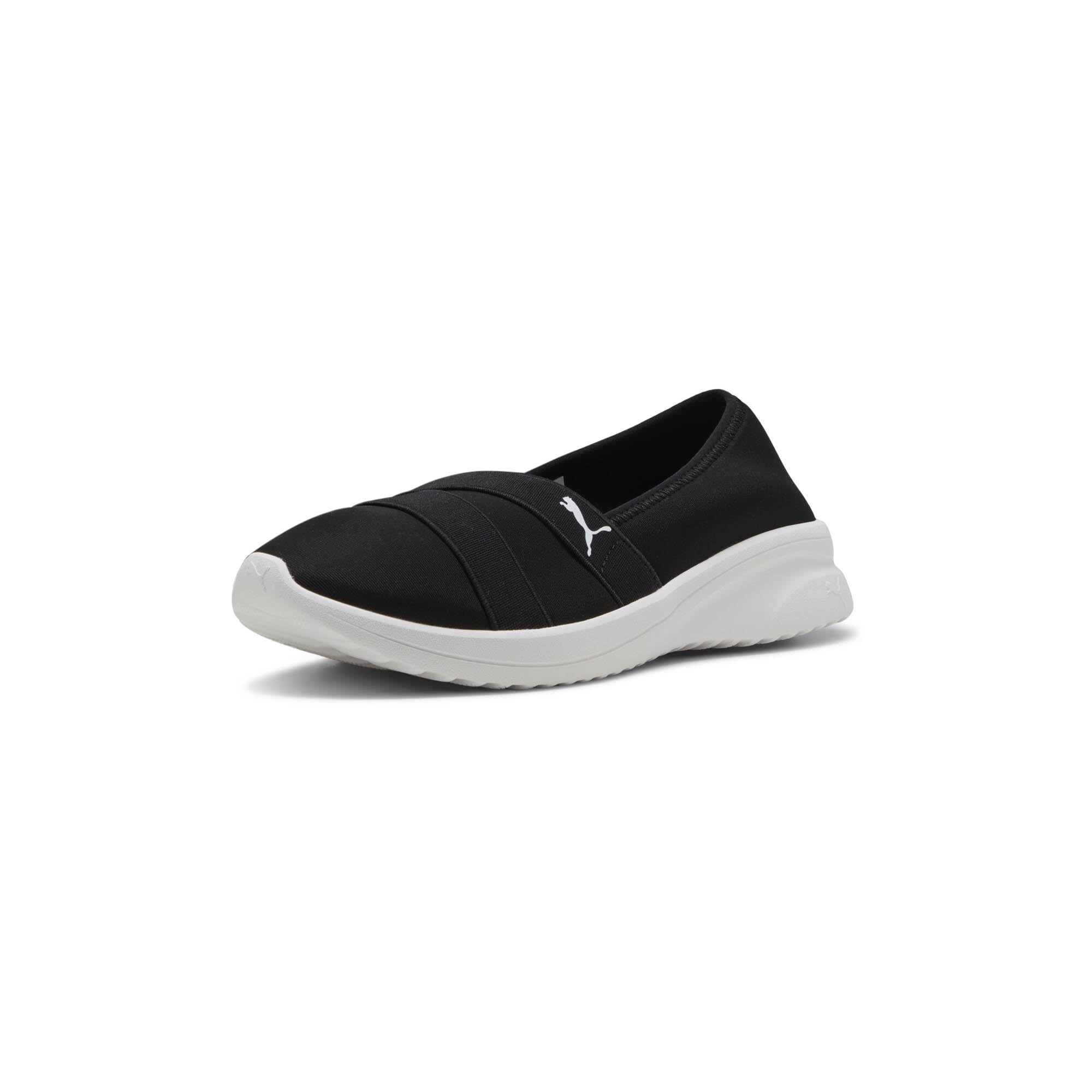 PUMA Women's Adelina 2 Sneaker Ballet Flat, Black
