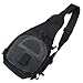 AGPtEK Outdoor Tactical Shoulder Backpack, Military & Sport Bag Pack Daypack for Camping, Hiking, Trekking, Rover Sling(Black/Green/Yellow)
