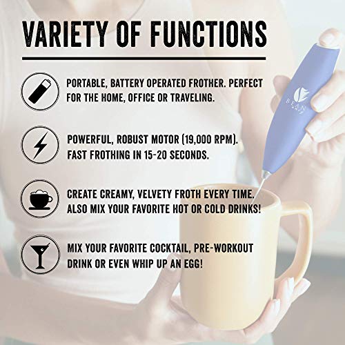 The Bean Envy Milk Frother Handheld is an absolute must-have for coffee and tea enthusiasts alike. Its convenience, ease of use, and affordability make it the top choice for those who desire barista-worthy frothed milk without the hassle of leaving the comfort of their own kitchen. Elevate your coffee or tea experience with the Bean Envy Milk Frother Handheld – the ultimate companion for a velvety-smooth sip.